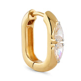 Aretes Guess para Dama Nuances Color Dorado